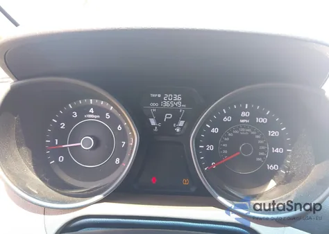 2013 Hyundai Elantra Gls из США, поврежденный, VIN 5NPDH4AE5DH450084